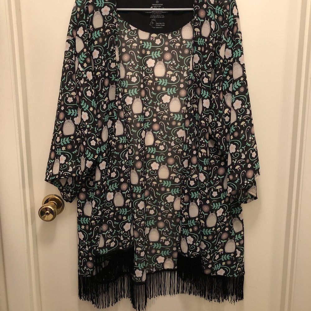 Hot Topic Totoro Kimono Jacket